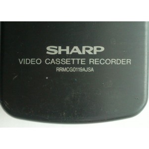 CONTROL REMOTO / SHARP RRMCG0119AJSA MODELO VC-A552